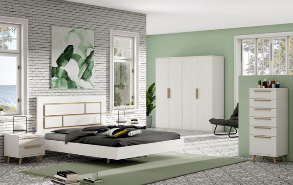 Composición dormitorio KRONOS 151 color roble natural